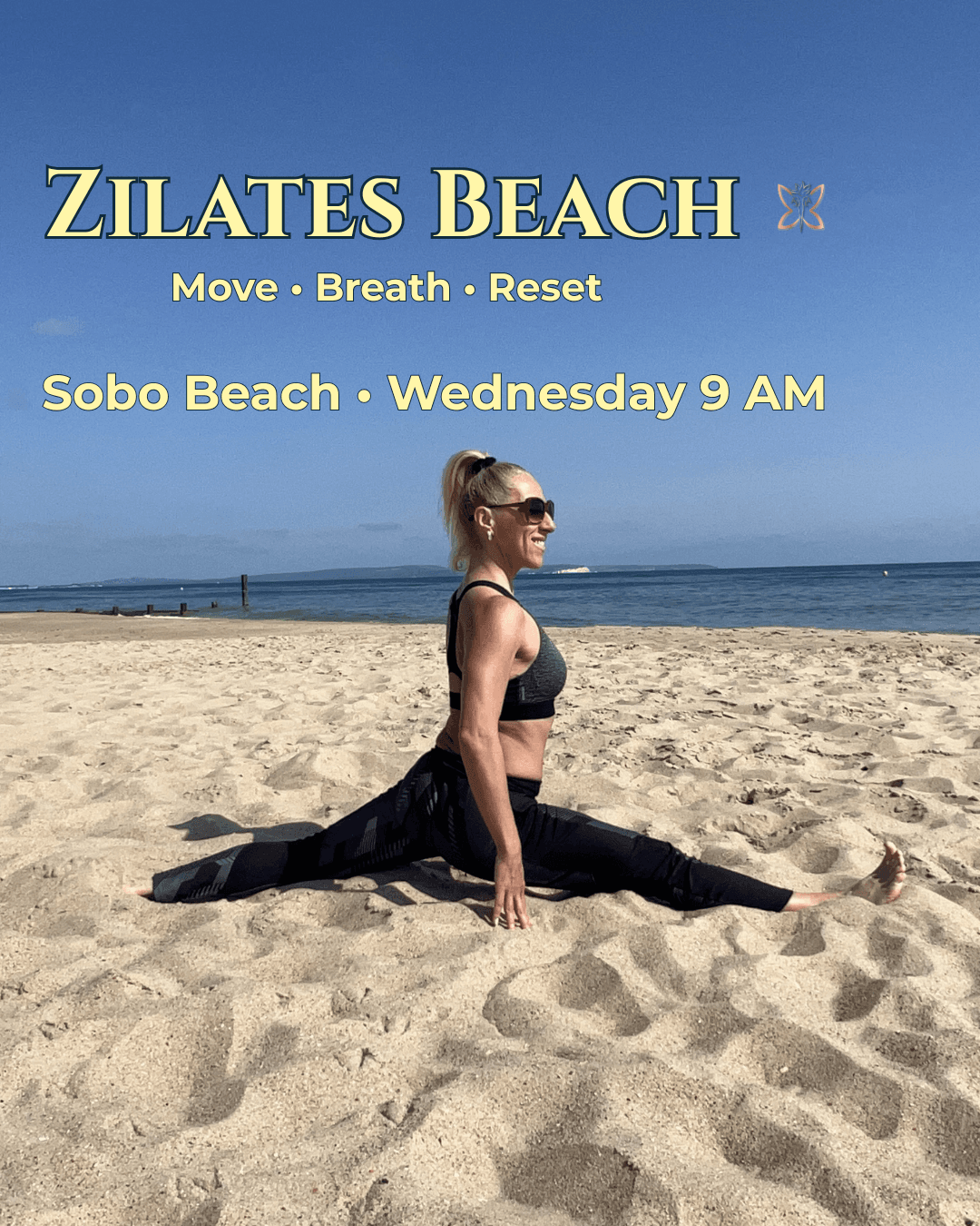 ZILATES Beach Pilates & Coffee @ Sobo Beach